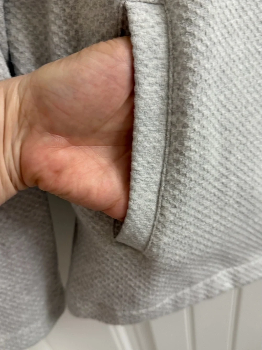 Light Gray Zip-Front Utility Jacket - Men’s